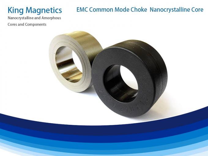 Noyau élevé de Nanocrystalline de perméabilité pour EMI Filter Common Mode Choke