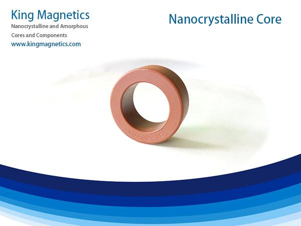 Noyau de ferrite toroïdal amorphe de Nanocrystalline d'inductance élevée
