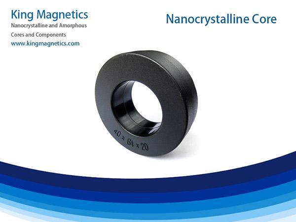 Noyau amorphe de nanocrystalline toroïdal de transformateur d'inverseur