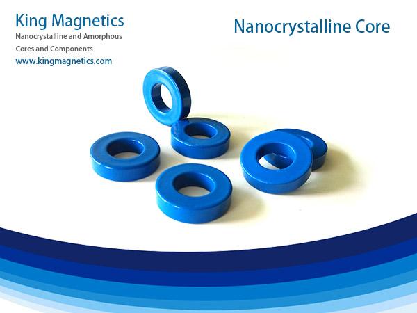 noyaux nano-cristallins de magnetec avec enduit d'époxyde