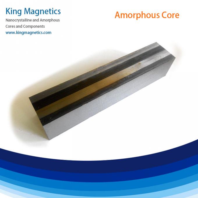 Noyau amorphe de bloc de dimensions de metglas faits sur commande des metglas 2605sa1